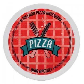 Prato para Pizza 29 cm Bom Apetite - Oxford